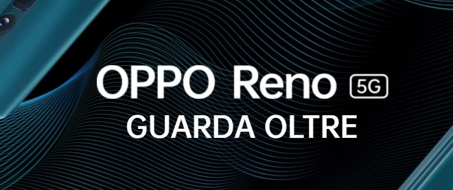 Didascalia genenrale Cellulare Oppo Reno 5G